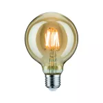 PAULMANN Źródło światła LED G95 6,5W 230V 680lm E27 2500K Złoty