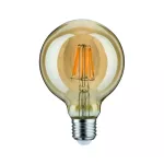 PAULMANN Źródło światła LED G95 6,5W 230V 680lm E27 2500K Złoty