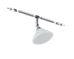 PAULMANN System linkowy Spotlight Colmar max. 1x10W G4 Chrom/satynowany 12V Metal/Szkło