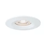 PAULMANN Oprawa do wbudowania NOVA COIN LED Mini stała 4W 310lm 65mm 2700K IP44 230V biały mat
