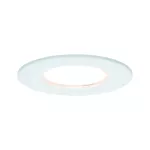 PAULMANN Oprawa do wbudowania NOVA COIN LED DIM stała 6W 470lm 78mm 2700K IP44 230V biały mat