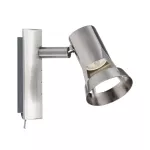 PAULMANN Oprawa ścienno-sufitowa TEJA GU10 max. 1x10W 230V nikiel satynowany /metal