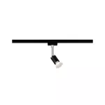 PAULMANN URail System Spot Pure II max. 1x10W GU10 Czarny Mat 230V Metal/Tworzywo sztuczne