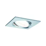 PAULMANN Oprawa do wbudowania NOVA COIN LED wychylna 6W 470lm 84x84mm 2700K IP23 230V aluminium