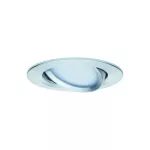 PAULMANN Oprawa do wbudowania NOVA COIN LED DIM stała 6W 470lm 78mm 2700K IP44 230V aluminium
