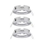 PAULMANN Choose 3szt. Oprawka stała max. 3x10W 230V 51mm Chrom Aluminium