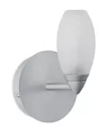 PAULMANN Oprawa ścienna CARINA G9 max. 28W IP44 230V chrom mat / satynowy / metal
