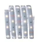 PAULMANN MaxLED 250 zestaw podstawowy 1,5m ciepły Biały IP44 2700K 6W 230/24V Srebrny