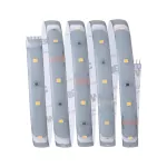 PAULMANN MaxLED 250 zestaw podstawowy 1,5m ciepły Biały IP44 2700K 6W 230/24V Srebrny
