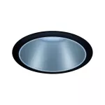 PAULMANN Oprawa do wbudowania COLE COIN LED 3-STEP DIM 1x6W 470lm 2700K IP44 230V czarny / srebrny-matowy