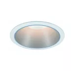 PAULMANN Oprawa do wbudowania COLE COIN LED 3-STEP DIM 1x6W 470lm 2700K IP44 230V biały / srebrny matowy