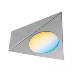PAULMANN Clever Connect Spot Trigo 1x2,1W 2700- 6500K regulacja temperatury 12V Nikiel-Szczotkowane/Metal