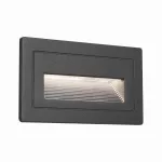 PAULMANN Oprawa elewacyjna LONG 4W 3000K IP44 230V czarny / aluminium