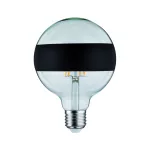 PAULMANN Źródło światła LED G125 zwierciadło pierścień 6W 230V 520lm E27 2700K Czarny Mat ściemniany