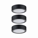 PAULMANN Zestaw opraw meblowych z zasilaczem LED 3x 3,5W 2700K Czarny