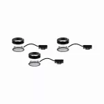 PAULMANN Zestaw opraw meblowych z zasilaczem LED 3x 3,5W 2700K Czarny