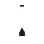 PAULMANN Neordic Hilla lampa wisząca max. 1x40W E27 czarny 230V metal