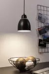 PAULMANN Neordic Hilla lampa wisząca max. 1x40W E27 czarny 230V metal