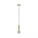 PAULMANN Neordic Kine Lampa wisząca max. 1x20W E27 230V Mosiądz Szczotkowany Metal