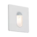 PAULMANN Oprawa przyschodowa WALL LED czujnik ruchu i zmierzchu kwadrat 1.1W 65 lm 2700K 230V biały / tworzywo sztuczne
