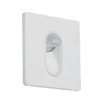 PAULMANN Oprawa przyschodowa WALL LED czujnik ruchu i zmierzchu kwadrat 1.1W 65 lm 2700K 230V biały / tworzywo sztuczne
