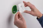 PAULMANN Oprawa przyschodowa WALL LED czujnik ruchu i zmierzchu kwadrat 1.1W 65 lm 2700K 230V biały / tworzywo sztuczne