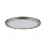 PAULMANN Plafoniera AREO LED DIM 6.5W 418lm 3000K okrągła 120mm IP44 230V satynowy nikiel / tworzywo sztuczne