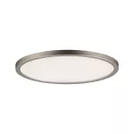 PAULMANN Plafoniera AREO LED 11W 770lm 3000K okrągła 180mm 230V biały satynowy nikiel / tworzywo sztuczne