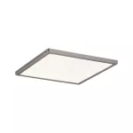 PAULMANN Plafoniera AREO LED 11W 770lm 3000K 180x180mm 230V satynowy nikiel / tworzywo sztuczne