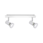 PAULMANN Oprawa ścienno-sufitowa TEJA GU10 max. 2x10W 230V biały / metal