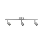 PAULMANN Oprawa ścienno-sufitowa CAROLINA GU10 max. 3x10W 230V nikiel mat / metal