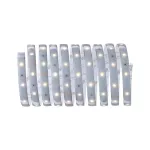 PAULMANN MaxLED 250 zestaw podstawowy 3m ciepły Biały IP44 2700K 12W 230/24V Srebrny