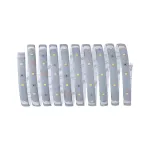 PAULMANN MaxLED 250 zestaw podstawowy 3m ciepły Biały IP44 2700K 12W 230/24V Srebrny