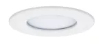 PAULMANN Premium Coin Slim ściemniany LED 1x6,8W IP44 2700K 230V 51mm Biały Mat/Aluminium