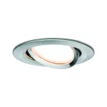 PAULMANN Base Coin oprawa wbudowana ruchoma LED 3-st ściemnianie 3x5W 230V GU10 51mm Żelazo Szczotkowane/Metal