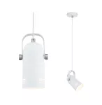 PAULMANN Neordic Lavea lampa wisząca max. 1x15W E27 biały 230V metal