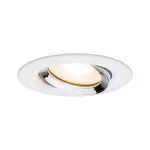 PAULMANN Oprawa do wbudowania NOVA PLUS LED DIM wychylna GU10 7W 460lm 93mm 2700K IP65 230V chrom mat