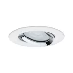 PAULMANN Oprawa do wbudowania NOVA PLUS LED DIM wychylna GU10 7W 460lm 93mm 2700K IP65 230V chrom mat