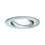 PAULMANN Oprawa do wbudowania NOVA PLUS LED DIM wychylna GU10 6W 470lm 93mm 4000K IP65 230V szczotkowane żelazo