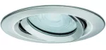 PAULMANN Oprawa do wbudowania NOVA PLUS LED DIM wychylna GU10 6W 470lm 93mm 4000K IP65 230V szczotkowane żelazo