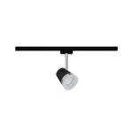 PAULMANN URail System Spot Cone max. 1x15W Czarny Mat/Chrom 230V Metal/Tworzywo sztuczne