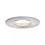 PAULMANN Zestaw Premium Coin Slim ściemniany okrągły IP65 LED 1x6,8W 230V 51mm Żelazo Szczotkowane