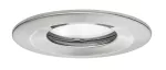 PAULMANN Zestaw Premium Coin Slim ściemniany okrągły IP65 LED 1x6,8W 230V 51mm Żelazo Szczotkowane