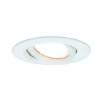 PAULMANN Oprawa do wbudowania NOVA PLUS COIN LED DIM wychylna 6W 470lm 93mm 2700K IP65 230V biały mat