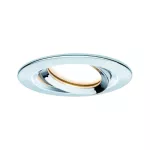 PAULMANN Oprawa do wbudowania NOVA PLUS COIN LED DIM wychylna 6W 470lm 93mm 2700K IP65 230V chrom