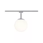 PAULMANN URail Ceiling Globe Small max. 1x10W E14 Chrom Mat/Opal 230V Metal/Szkło