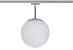 PAULMANN URail Ceiling Globe Small max. 1x10W E14 Chrom Mat/Opal 230V Metal/Szkło