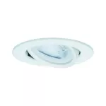 PAULMANN Oprawa do wbudowania NOVA LED DIM wychylna zestaw GU10 6.5W 460lm 84mm 2700K IP23 230V biały mat