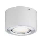 PAULMANN Oprawa sufitowa punktowa ARGUN LED DIM 4.8W 280lm 3000K 230V biały matowy / aluminium szczotkowane