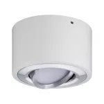 PAULMANN Oprawa sufitowa punktowa ARGUN LED DIM 4.8W 280lm 3000K 230V biały matowy / aluminium szczotkowane
